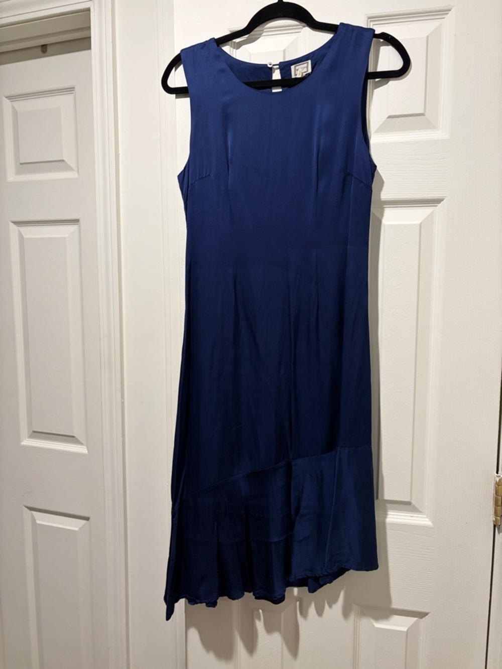 Sleeveless Navy Blue Women's Dress